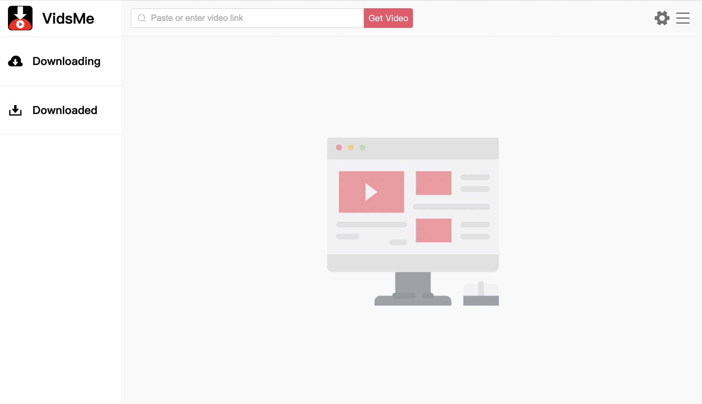 Copy the video url